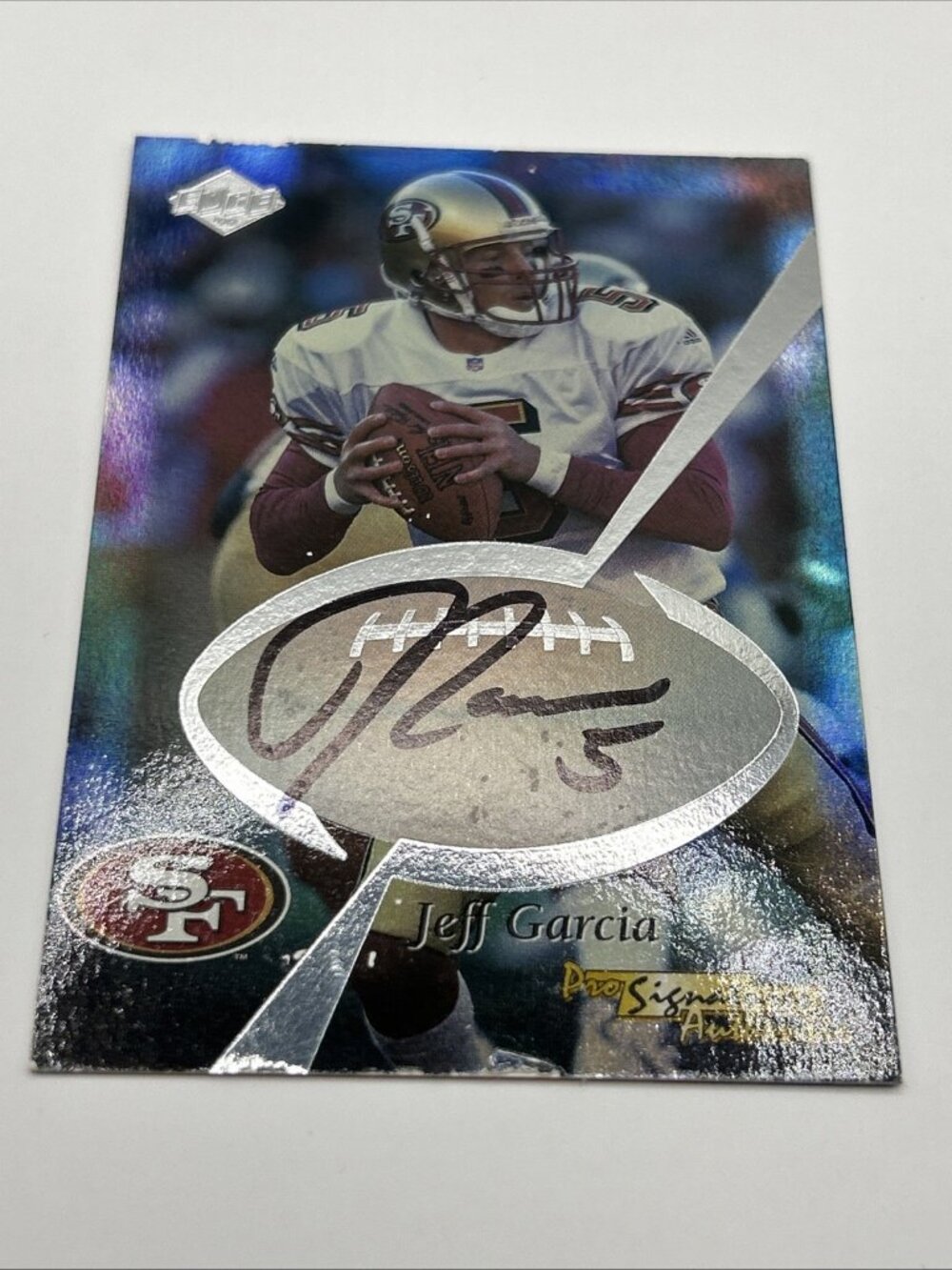 1999 Edge - JEFF CARCIA - Pro Signature Authentic Autograph Rookie - 49ers